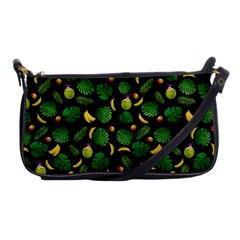 Tropical Pattern Shoulder Clutch Bags by Valentinaart