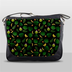 Tropical Pattern Messenger Bags by Valentinaart