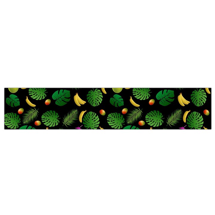 Tropical pattern Flano Scarf (Small)