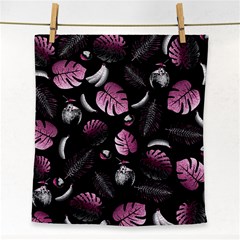 Tropical Pattern Face Towel by Valentinaart