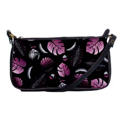 Tropical Pattern Shoulder Clutch Bags by Valentinaart