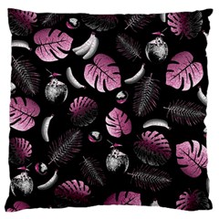 Tropical Pattern Large Cushion Case (one Side) by Valentinaart