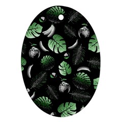 Tropical Pattern Ornament (oval) by Valentinaart