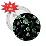 Tropical pattern 2.25  Buttons (100 pack)  Front