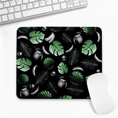 Tropical Pattern Large Mousepads by Valentinaart