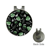 Tropical pattern Hat Clips with Golf Markers Front