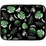 Tropical pattern Double Sided Fleece Blanket (Mini)  35 x27  Blanket Front