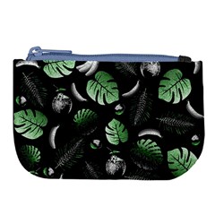 Tropical Pattern Large Coin Purse by Valentinaart