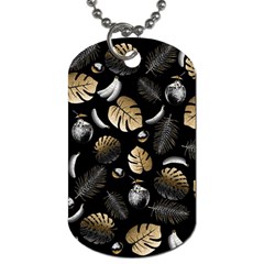 Tropical Pattern Dog Tag (one Side) by Valentinaart