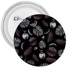 Tropical Pattern 3  Buttons by Valentinaart