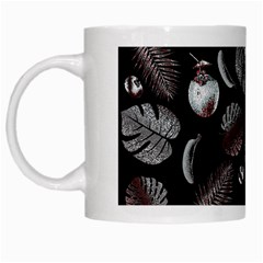 Tropical Pattern White Mugs by Valentinaart