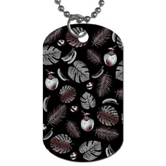 Tropical Pattern Dog Tag (one Side) by Valentinaart