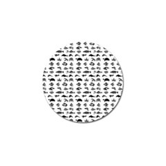 Fish Pattern Golf Ball Marker by ValentinaDesign