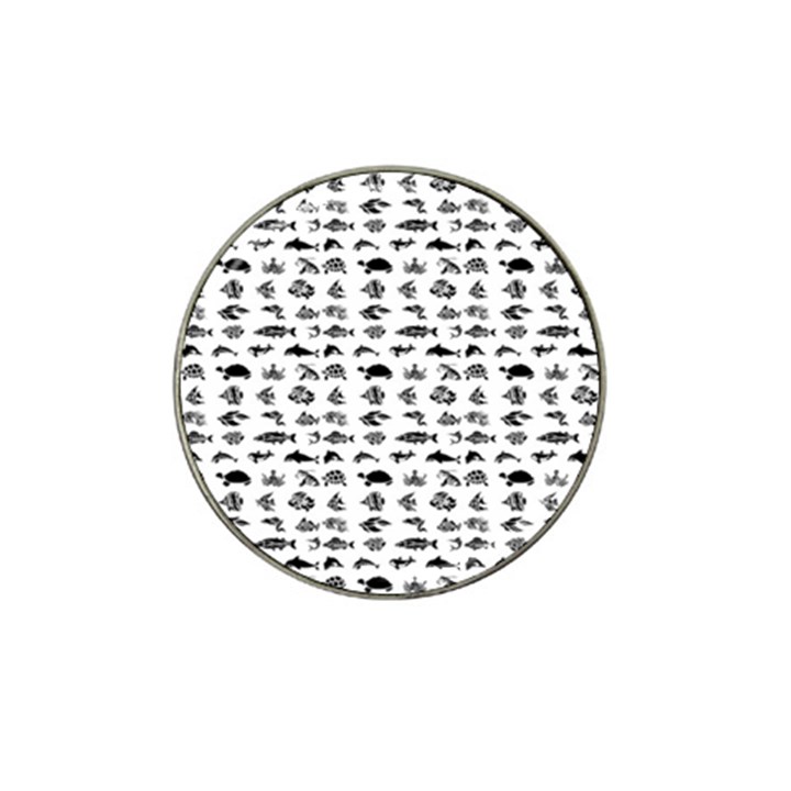 Fish pattern Hat Clip Ball Marker (10 pack)