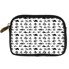 Fish Pattern Digital Camera Cases by ValentinaDesign