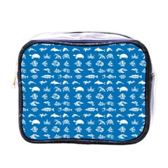 Fish Pattern Mini Toiletries Bags by ValentinaDesign