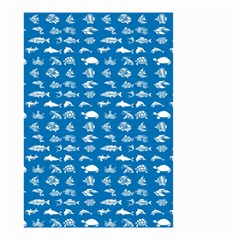 Fish Pattern Small Garden Flag (two Sides)