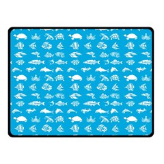 Fish pattern Fleece Blanket (Small)