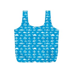 Fish pattern Full Print Recycle Bags (S) 