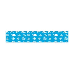 Fish pattern Flano Scarf (Mini)