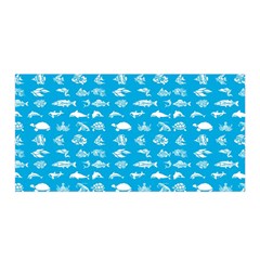 Fish pattern Satin Wrap