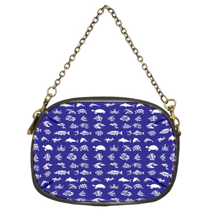 Fish pattern Chain Purses (Two Sides) 