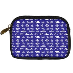 Fish Pattern Digital Camera Cases by ValentinaDesign