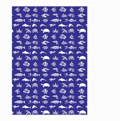 Fish Pattern Small Garden Flag (two Sides)