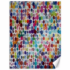 Colorful Splatters               Canvas 36  X 48  by LalyLauraFLM