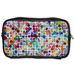 Colorful Splatters               Toiletries Bag (one Side) by LalyLauraFLM