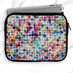 Colorful Splatters         Apple Ipad 2/3/4 Protective Soft Case by LalyLauraFLM