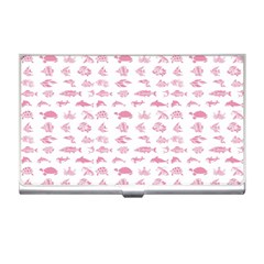 Fish Pattern Business Card Holders by ValentinaDesign