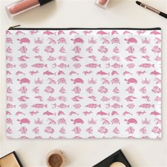 Fish Pattern Cosmetic Bag (xxxl)  by ValentinaDesign