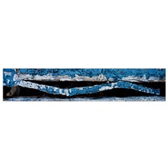 Blue Painted Wood                Flano Scarf by LalyLauraFLM