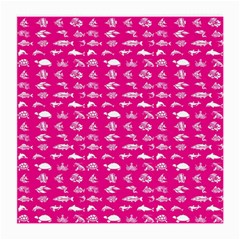 Fish Pattern Medium Glasses Cloth (2-side) by ValentinaDesign