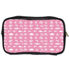 Fish Pattern Toiletries Bags by ValentinaDesign