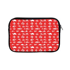 Fish Pattern Apple Ipad Mini Zipper Cases by ValentinaDesign