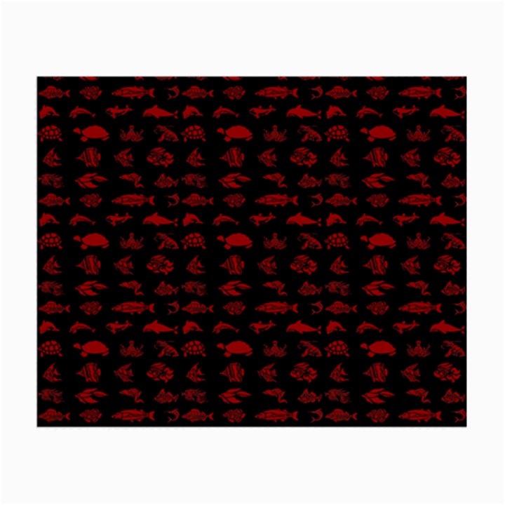 Fish pattern Small Glasses Cloth