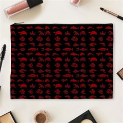 Fish Pattern Cosmetic Bag (xl) by ValentinaDesign