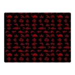 Fish pattern Double Sided Flano Blanket (Mini)  35 x27  Blanket Front