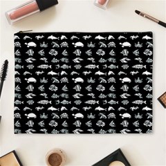 Fish Pattern Cosmetic Bag (xl) by ValentinaDesign