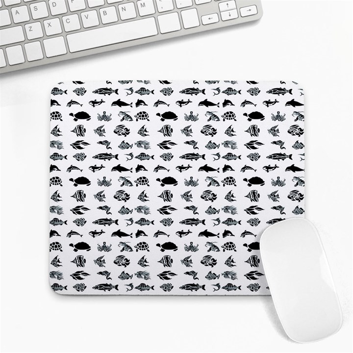 Fish pattern Large Mousepads