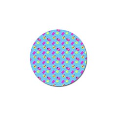 Summer Pattern Golf Ball Marker by ValentinaDesign