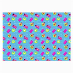 Summer Pattern Large Glasses Cloth (2-side)