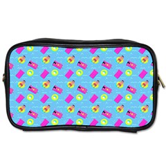 Summer Pattern Toiletries Bags by ValentinaDesign