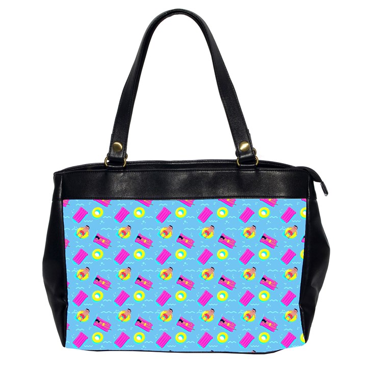 Summer pattern Office Handbags (2 Sides) 