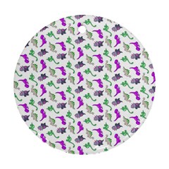 Dinosaurs pattern Ornament (Round)