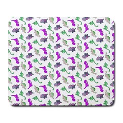 Dinosaurs pattern Large Mousepads