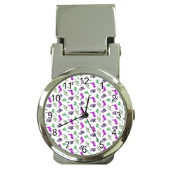 Dinosaurs pattern Money Clip Watches