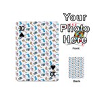 Dinosaurs pattern Playing Cards 54 (Mini)  Front - Spade10